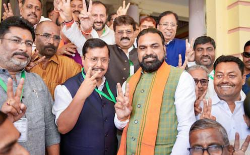 बिहार राज्यसभा चुनाव : NDA की बड़ी जीत, सभी पांच उम्मीदवार बने सांसद Bihar Rajya Sabha elections