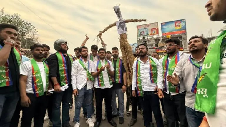Jharkhand Student Protest