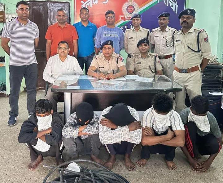 RPF Busts Railway Cable Theft Racket