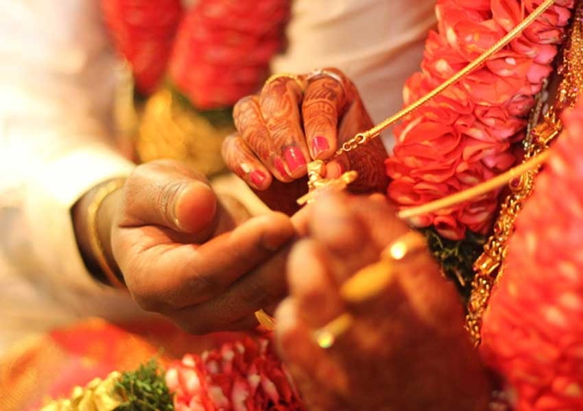 Repeat marriage b a man