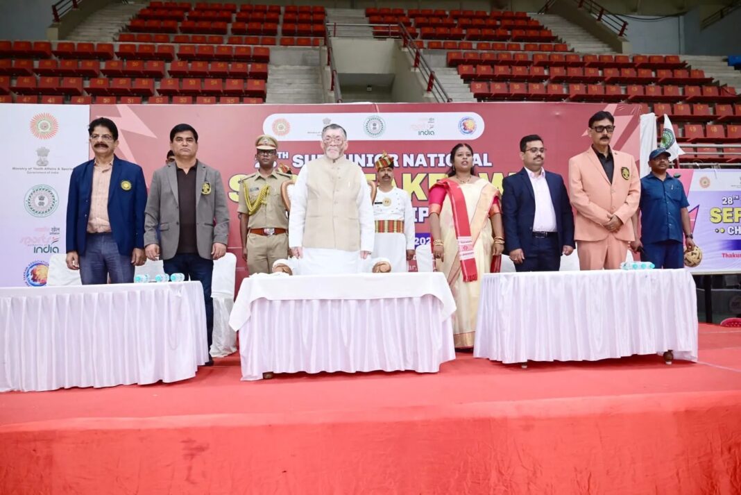 रांची में सब-जूनियर सेपक टकरा चैंपियनशिप का समापन, खिलाड़ियों का बढ़ाया हौसला Sub-Junior Sepak Takraw Championship concludes in Ranchi