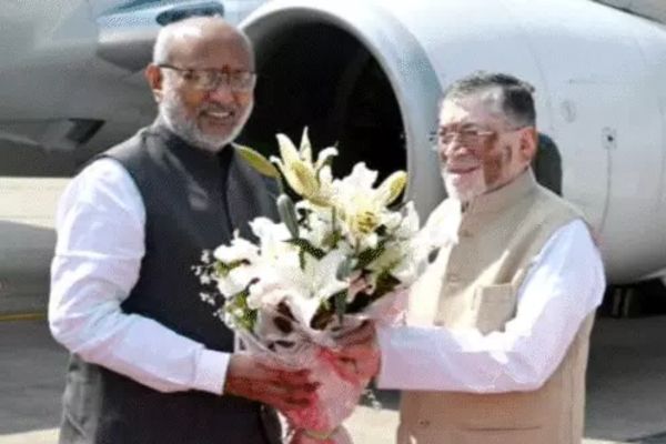 उपराष्ट्रपति सीपी राधाकृष्णन रांची पहुंचे, IIM दीक्षांत समारोह में होंगे शामिल उपराष्ट्रपति