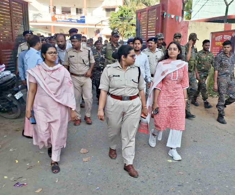 Tight security in Palamu for Ram Navami