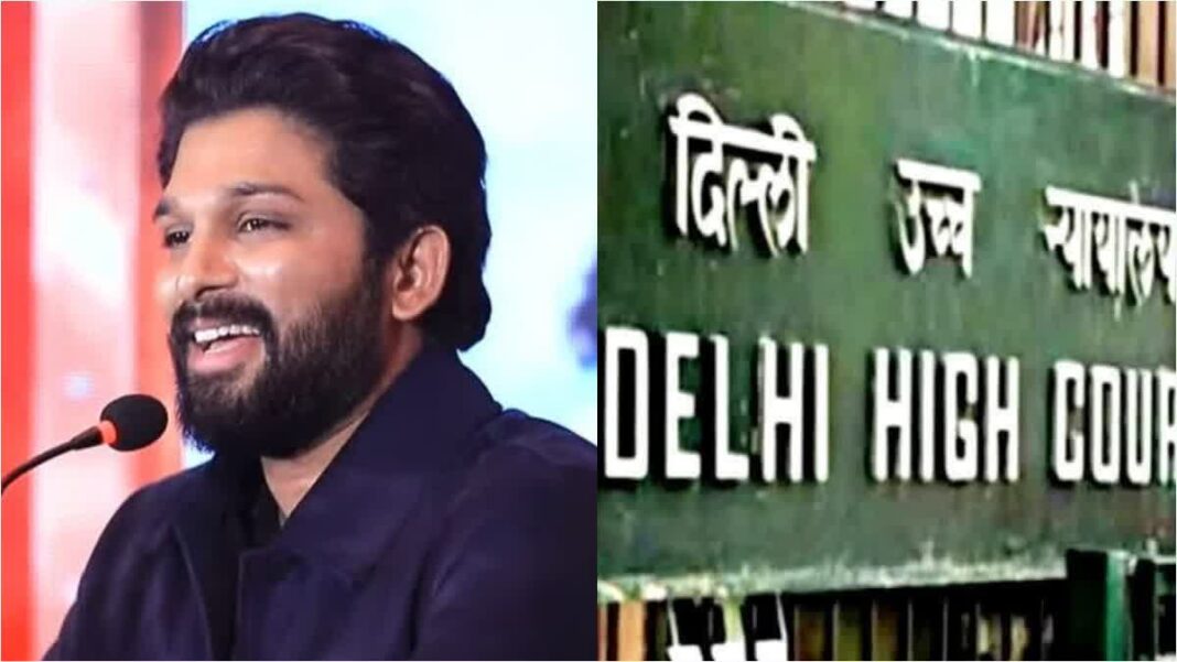 Allu Arjun Personality Rights