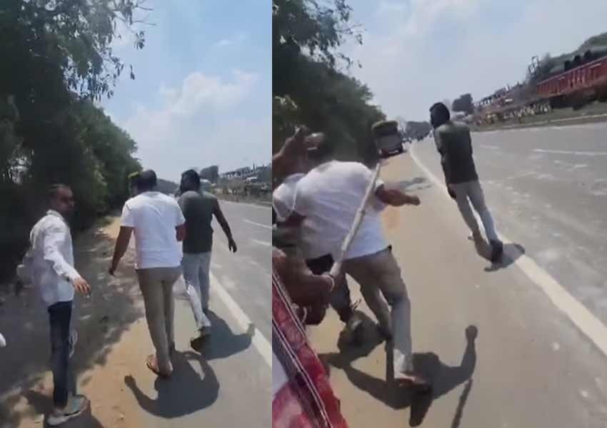 BJP Leader's Supporters Assaulted