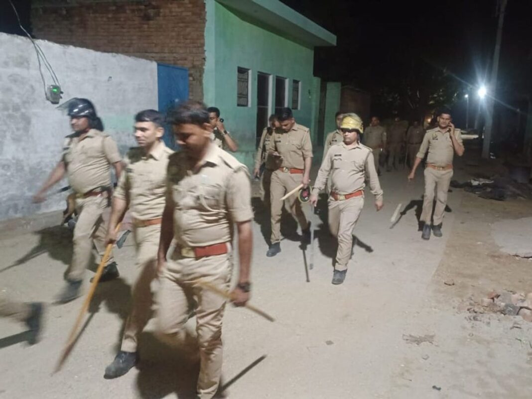 Heavy stone pelting, heavy force deployed during Ambedkar Jayanti