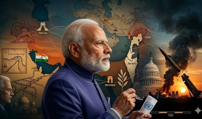 ईरान जंग के बीच भारत बना ‘एनर्जी संकटमोचक’, तेल-गैस के लिए पड़ोसी देशों की नजर दिल्ली पर India becomes a 'troubleshooter' for neighboring countries