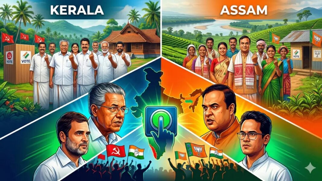 Kerala and Assam Legislative Elections