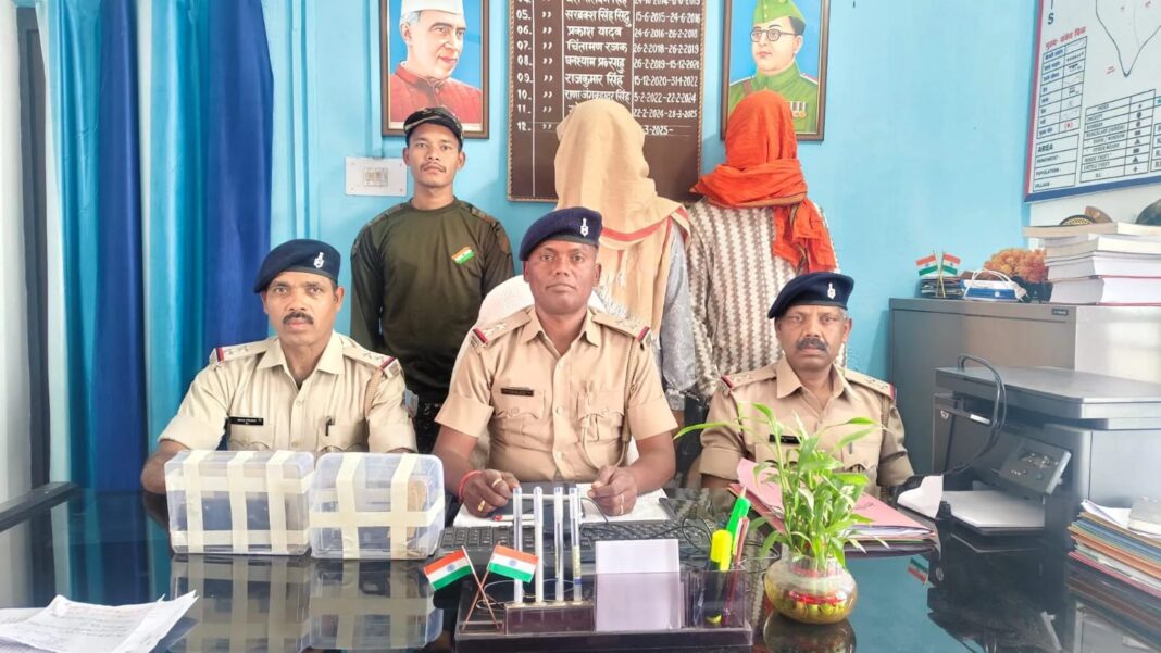 मैक्लुस्कीगंज में पुलिस की बड़ी कार्रवाई, दो अपराधी हथियार के साथ गिरफ्तार McCluskieganj Police
