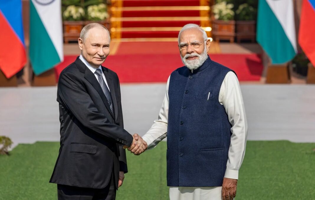 Narendra Modi and Putin