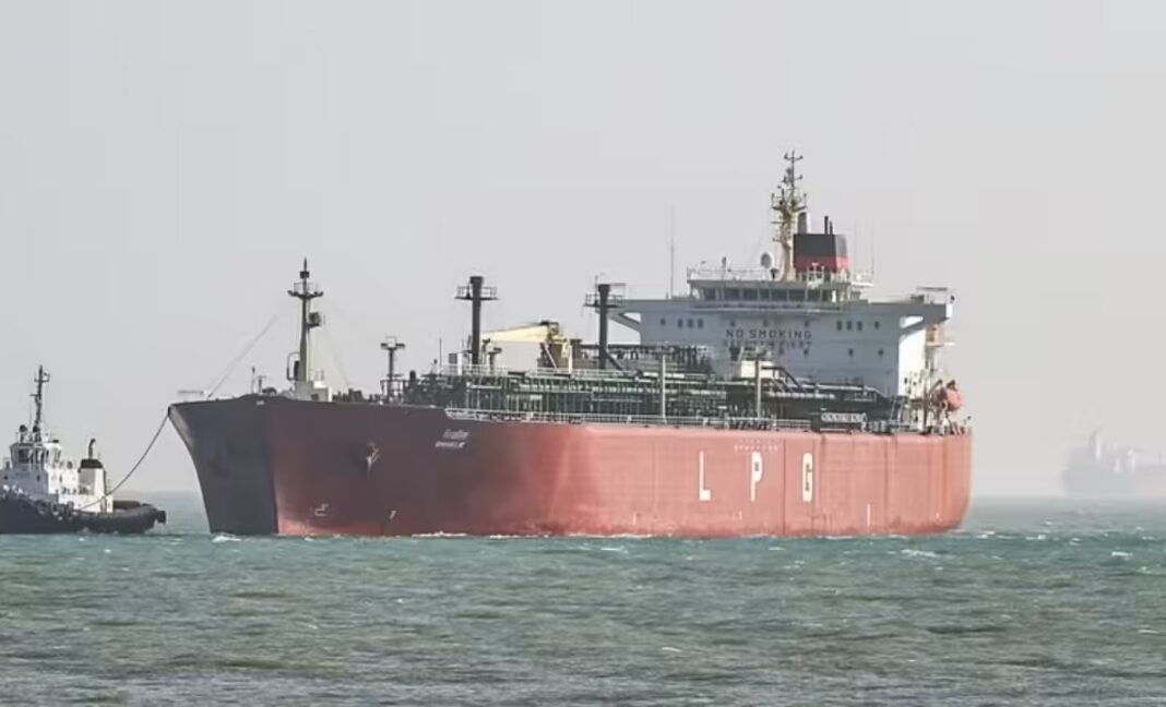 Oil tanker coming to India shift towards China