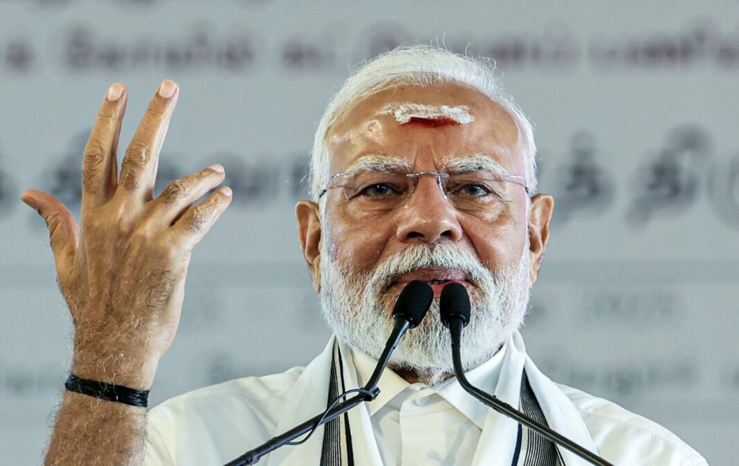 PM Modi's big statement in Tamil Nadu