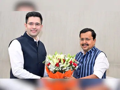 Raghav Chadha Joins BJP