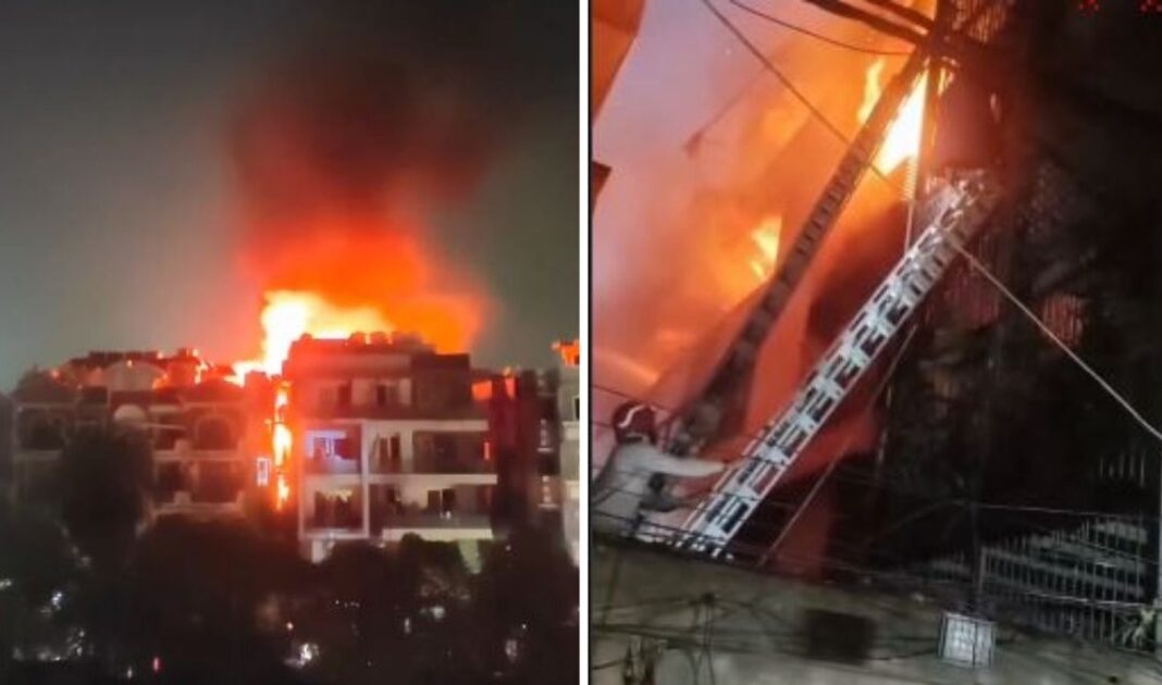 Delhi Vivek Vihar Fire