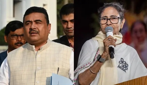 In Bengal BJP leading
