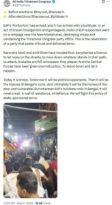 Situation tense in Bengal after elections due to violence, arson and vandalism, three deaths, ruckus at many places